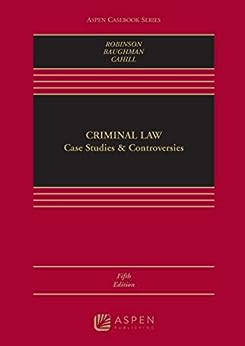 خرید و دانلود نسخه کامل کتاب Criminal Law: Case Studies & Controversies (5th Edition) –  +  Pdf