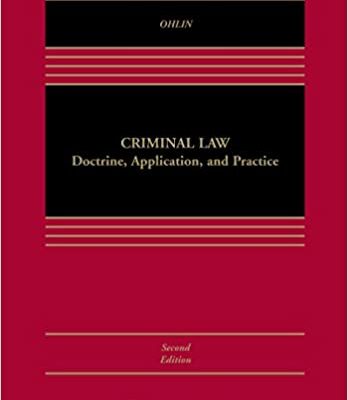 خرید و دانلود نسخه کامل کتاب Criminal Law Doctrine, Application, and Practice (2nd Edition) [2019] –  +  pdf