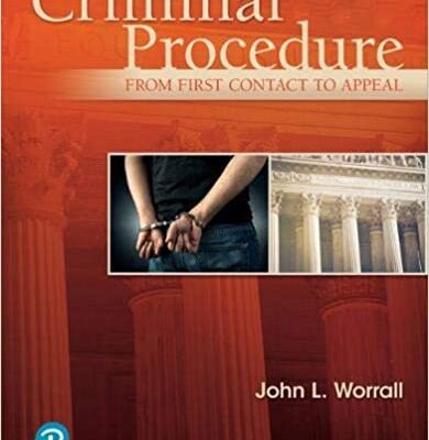خرید و دانلود نسخه کامل کتاب Criminal Procedure: From First Contact to Appeal (6th Edition) –  pdf