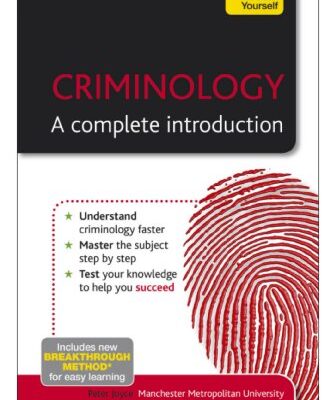خرید و دانلود نسخه کامل کتاب Criminology: A Complete Introduction: Teach Yourself