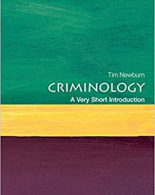 خرید و دانلود نسخه کامل کتاب Criminology: A Very Short Introduction (Very Short Introductions) –  PDF