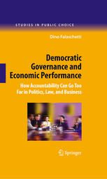 خرید و دانلود نسخه کامل کتاب Dematic Governance and Economic Performance: How Accountability Can Go Too Far in Politics, Law, and Business –  PDF