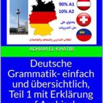 خرید و دانلود نسخه کامل کتاب Deutsche Grammatik- einfach und übersichtlich, Teil 1 mit Erklärung auf Arabisch –  Pdf