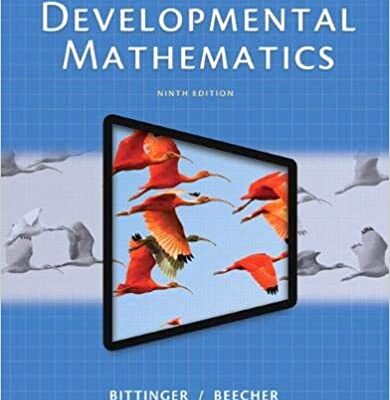 خرید و دانلود نسخه کامل کتاب Developmental Mathematics: College Mathematics and Introductory Algebra (9th Edition) –  Pdf