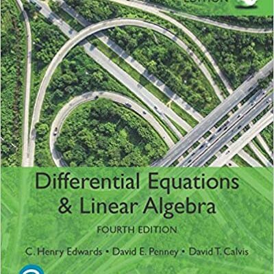 خرید و دانلود نسخه کامل کتاب Differential Equations and Linear Algebra, Global Edition (4th Edition) –  Pdf