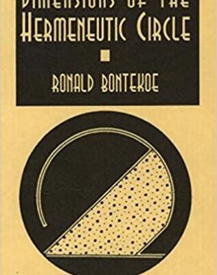 خرید و دانلود نسخه کامل کتاب Dimensions of the Hermeneutic Circle BY Bontekoe –  Pdf