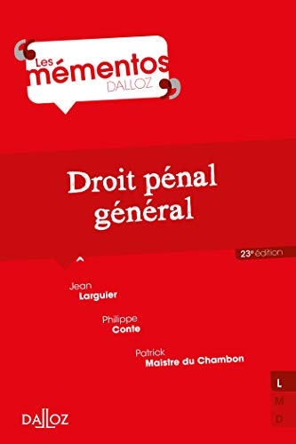 خرید و دانلود نسخه کامل کتاب Droit pénal général (Mémentos) (French Edition)_683c4d1a37418.jpeg خرید و دانلود نسخه کامل کتاب Droit pénal général (Mémentos) (French Edition)