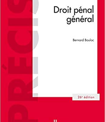 خرید و دانلود نسخه کامل کتاب Droit pénal général  (Précis) (French Edition) (26th Edition) –  +  PDF