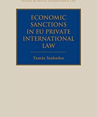 خرید و دانلود نسخه کامل کتاب Economic Sanctions in EU Private International Law –  PDF