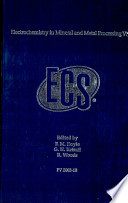 خرید و دانلود نسخه کامل کتاب Electrochemistry in Mineral and Metal Processing VI –  Pdf