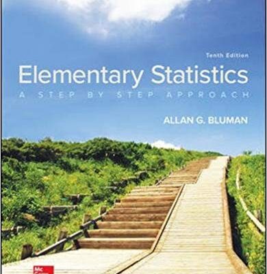 خرید و دانلود نسخه کامل کتاب Elementary Statistics: A Step By Step Approach 10th Edition