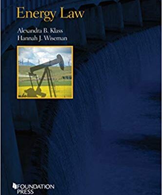 خرید و دانلود نسخه کامل کتاب Energy Law (Concepts and Insights)