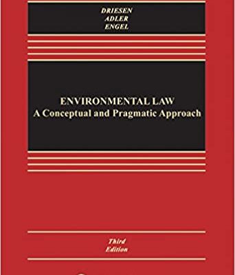 خرید و دانلود نسخه کامل کتاب Environmental Law: A Conceptual and Pragmatic Approach (3rd Edition – ) +  pdf