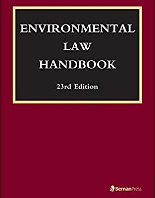 خرید و دانلود نسخه کامل کتاب Environmental Law Handbook (23rd Edition)