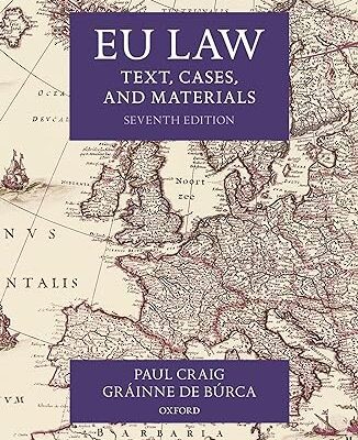 خرید و دانلود نسخه کامل کتاب EU Law: Text, Cases, and Materials (7th Edition) – Pdf