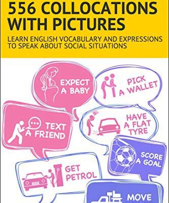 خرید و دانلود نسخه کامل کتاب Everyday English: 556 collocations with pictures: Learn English vocabulary and expressions to speak about social situations Kindle Edition –  +  PDF