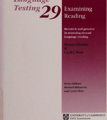 خرید و دانلود نسخه کامل کتاب Examining Reading: Research and Practice in Assessing Second Language Reading – Pdf