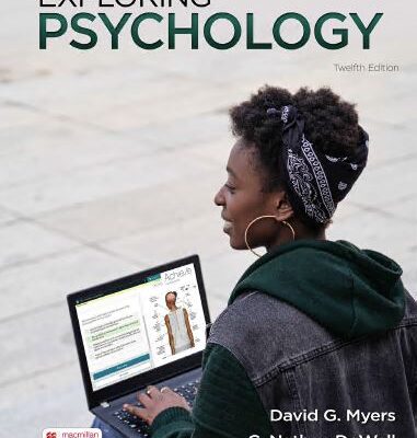 خرید و دانلود نسخه کامل کتاب Exploring Psychology (12th Edition) BY Myers – + Pdf