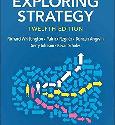 خرید و دانلود نسخه کامل کتاب Exploring Strategy, Text and Cases (12th Edition) [2019] –  PDF