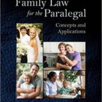 خرید و دانلود نسخه کامل کتاب Family Law for the Paralegal: Concepts and Applications (3rd Edition) –  +  pdf