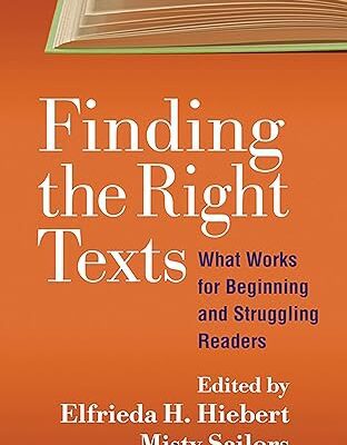 خرید و دانلود نسخه کامل کتاب Finding the Right Texts: What Works for Beginning and Struggling Readers –  Pdf