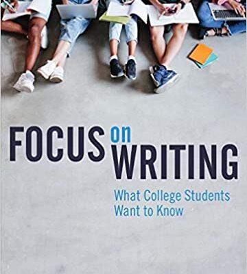 خرید و دانلود نسخه کامل کتاب Focus on Writing: What College Students Want to Know [2019] –  Pdf