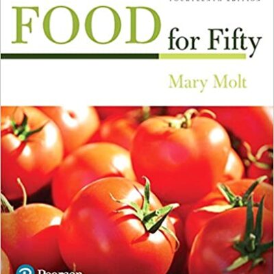 خرید و دانلود نسخه کامل کتاب Food for Fifty (What’s New in Culinary & Hospitality) (14th Edition) – Pdf
