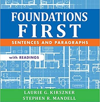 خرید و دانلود نسخه کامل کتاب Foundations First with Readings: Sentences and Paragraphs (5th Edition) –  +  Pdf