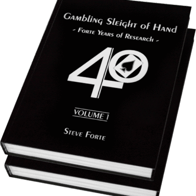 خرید و دانلود نسخه کامل کتاب Gambling Sleight of Hand : Forte Years of Research (2 volumes) – Pdf