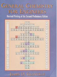 خرید و دانلود نسخه کامل کتاب General chemistry for engineers BY Glanville – Pdf