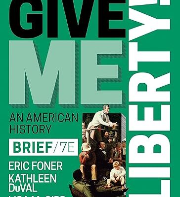 خرید و دانلود نسخه کامل کتاب Give Me Liberty! (Brief Seventh Edition) (Vol. Combined Volume) (7th Edition) – + Pdf