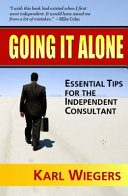 خرید و دانلود نسخه کامل کتاب Going It Alone: Essential Tips for the Independent Consultant –  +  Pdf