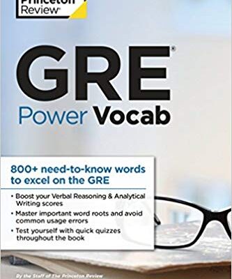 خرید و دانلود نسخه کامل کتاب GRE Power Vocab (Graduate School Test Preparation) – + Pdf