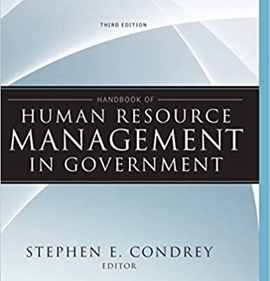 خرید و دانلود نسخه کامل کتاب Handbook of Human Resource Management in Government (3rd Edition) –  Pdf
