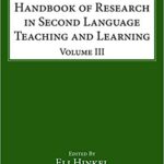 خرید و دانلود نسخه کامل کتاب Handbook of Research in Second Language Teaching and Learning Volume III (ESL & Applied Linguistics Professional Series)
