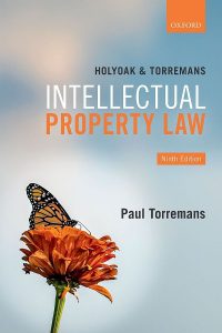 خرید و دانلود نسخه کامل کتاب Holyoak and Torremans Intellectual Property Law (9th Edition) –  +  pdf