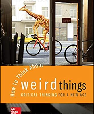 خرید و دانلود نسخه کامل کتاب How to Think About Weird Things: Critical Thinking for a New Age (8th Edition) –  +  Pdf