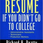 خرید و دانلود نسخه کامل کتاب How to write a resume if you didn’t go to college – PDF