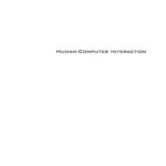 خرید و دانلود نسخه کامل کتاب Human-Computer Interaction