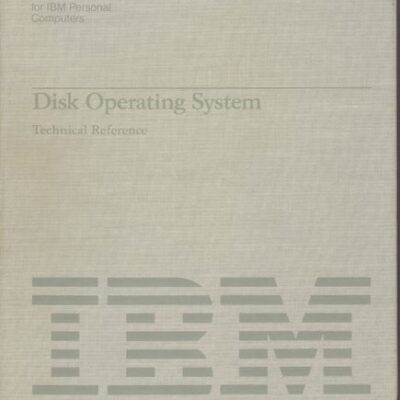خرید و دانلود نسخه کامل کتاب IBM Disk Operating System Technical Reference