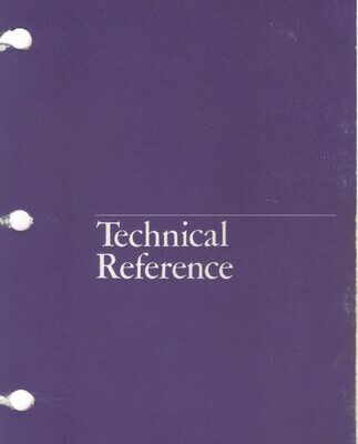 خرید و دانلود نسخه کامل کتاب IBM PC Technical Reference Manual