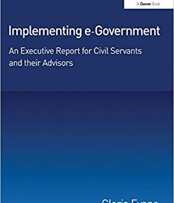 خرید و دانلود نسخه کامل کتاب Implementing e-Government: An Executive Report for Civil Servants and their Advisors