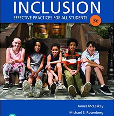 خرید و دانلود نسخه کامل کتاب Inclusion: Effective Practices for All Students (3rd Edition) – Pdf