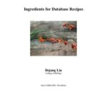 خرید و دانلود نسخه کامل کتاب Ingredients for Database Recipes