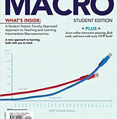 خرید و دانلود نسخه کامل کتاب Intermediate MACRO BY Barro – PDF