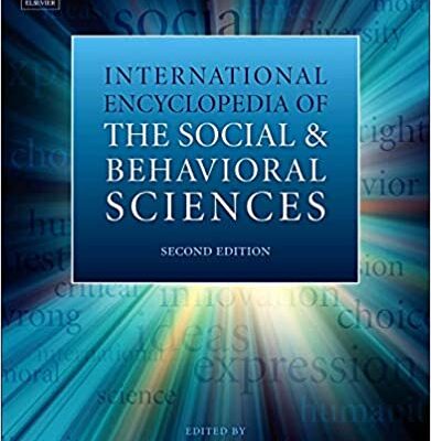 خرید و دانلود نسخه کامل کتاب International Encyclopedia of the Social & Behavioral Sciences (2nd Edition) – PDF