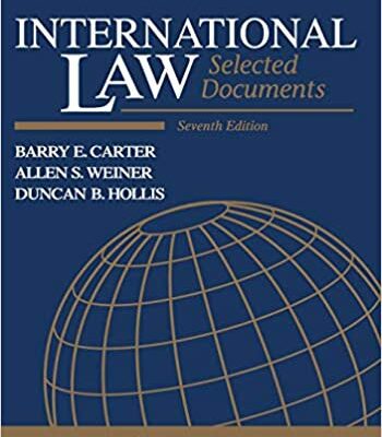 خرید و دانلود نسخه کامل کتاب International Law: Selected Documents (7th Edition) –  +  Pdf