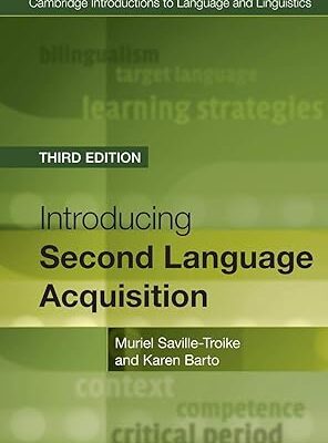 خرید و دانلود نسخه کامل کتاب Introducing Second Language Acquisition (3rd Edition) – + Pdf