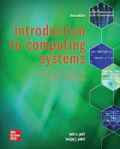 خرید و دانلود نسخه کامل کتاب Introduction to Computing Systems: From Bits & Gates to C/C++ & Beyond_68616fa342cb5.jpeg خرید و دانلود نسخه کامل کتاب Introduction to Computing Systems: From Bits & Gates to C/C++ & Beyond
