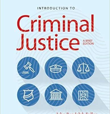 خرید و دانلود نسخه کامل کتاب Introduction to Criminal Justice: A Brief Edition